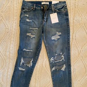 Kancan cropped jeans